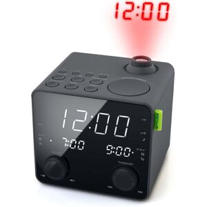 Muse M-189 P, Clockradio, Usb-Opladning, Projektion, Sort