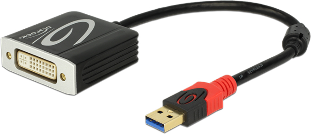 Delcok Usb 3.0 Til Dvi Adapter Kabel