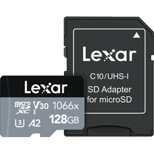 Lexar Professional 1066x Microsdhc/sdxc - R160/w120 - 128gb