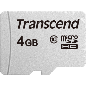 Transcend 300s Micro Sdhc - 4 Gb - Class 10