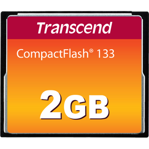 Transcend - Cf 133x Mlc R50/w20 - 2gb