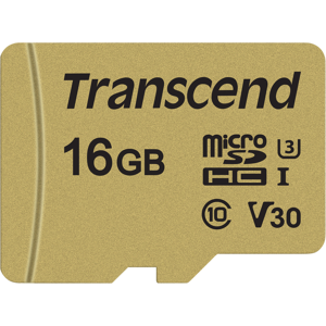 Transcend 500s Microsdhc/sdxc - R95/w60 - 16 Gb