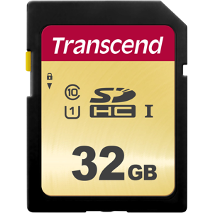 Transcend 500s Sdhc Kort - R95/w60 - 32 Gb