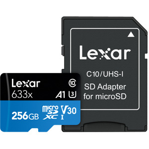 Lexar High-Performance 633x Microsdhc/sdxc - R95/w45 - 256gb