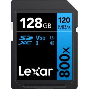 Lexar Professional 800x Sdhc Uhs-I Kort - R120/w45 - 128gb