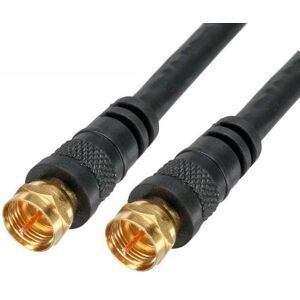 High Quality Antenne F-Kabel - 3 M - Sort