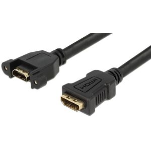 DeLOCK Hdmi 2.0 Hun/hun Mount Kabel Adapter - 4k/30hz  - 1 M