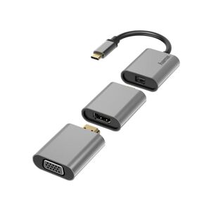 Hama Usb-C Video Adapter Sæt - Mini Dp/vga/hdmi - 4k/60hz