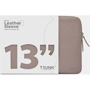 Trunk Macbook Pro/air Leather Sleeve - Rosa - 13