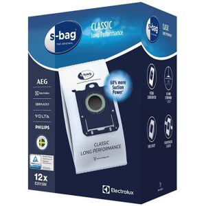 S-Bag - Electrolux / Philips / Aeg E201sm Støvsugerpose - 12 Stk