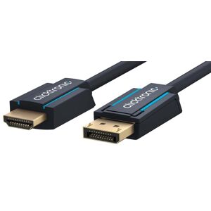 ClickTronic Displayport Til Hdmi Kabel - Uhd 4k/60hz - 5 M