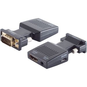 Vga Til Hdmi Converter + Minijack