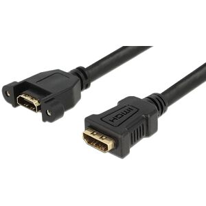 DeLOCK Hdmi 2.0 Hun/hun Mount Adapter Kabel - 4k/30hz  - 0.50 M