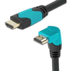 Delock 90° Nedad Vinklet Hdmi Kabel - Uhd 8k/60hz - 3 M