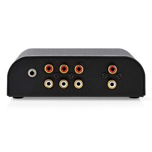 Nedis Phono Switch 3x (2x Rca Hun) + Minijack - 1x (2x Rca Hun)