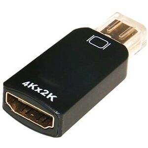 Mini Displayport Han Til Hdmi Hun Adapter - 4k - Sort