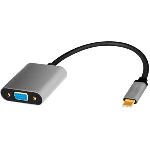 Logilink Usb-C 3.2 Til Vga Adapter - 4k/60hz - 15 Cm