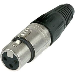 High Quality Neutrik 3 Pin Xlr Hun Stik Til Lodning - Silver