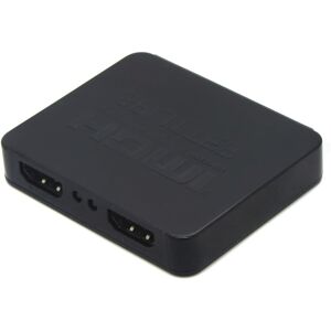 Hdmi 4k High Speed Splitter 1 Til 2 - Sort