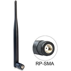 Delock Wlan Wifi Antenne - Rp-Sma Hun Stik - 5 Dbi