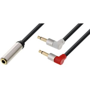 Minijack Headset Adapter Kabel - 1 M