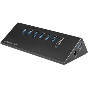 Lc-Power Usb-A 3.0 Hub - 6 Vejs - Aluminium