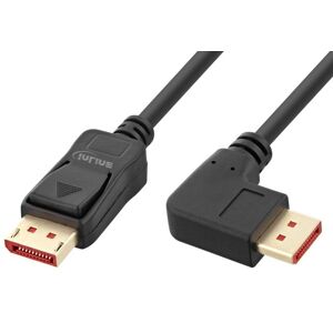 Displayport 1.4 Kabel - 8k - 30hz - Højre Vinklet - 2 M