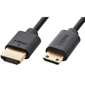 Inline Hdmi Til Mini Hdmi Kabel - 8k/4k - Guldbelagt - 1.5 M