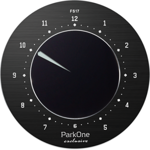 Parkone Exclusive Elektronisk P-Skive - Sort