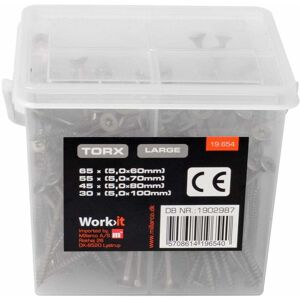 Work>it - Skrueboks Torx - Large