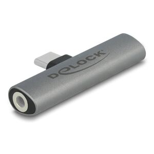 Delock Usb-C Til 3.5 Mm & Usb-C Pd Adapter - Grå