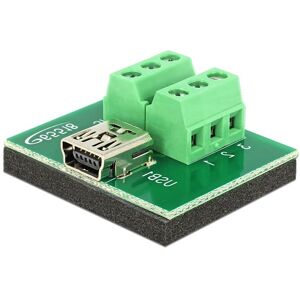 DeLOCK Terminal Block Adapter - Mini Usb Hun Til Terminal Block