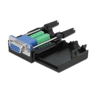 DeLOCK Terminal Block Adapter - Vga 15 Pin Hun Til Til Terminal Block