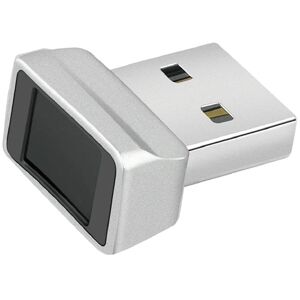 Mini Usb Fingerscanner Til Pc - Sølv