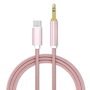 Usb-C Til 3.5 Mm Minijck Kabel - Pink - 1 M