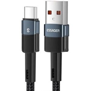 Usb-C 3.1 Til Usb-A 2.0 Fast Charge Kabel - 66w - Blå - 2 M