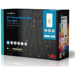 Nedis Smartlife Wifi Træ - Varm Hvid - 200 Led - 10 X 2 M