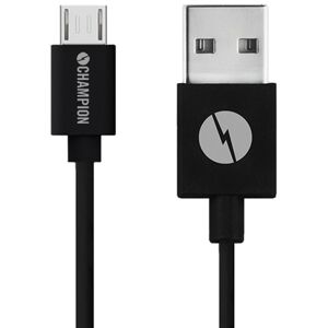 Champion Usb-A Til Micro-B - Sort - 1 M