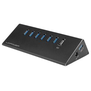 Lc-Power Usb-A 3.0 Hub - 6 Vejs - Aluminium