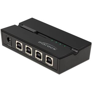 Delock Usb 2.0 Switch - 4 Pc Til 4 Enhed