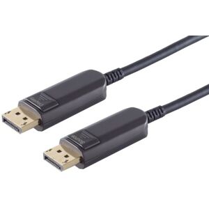 Aktivt (Aoc) Optisk Displayport Hybrid Kabel - 8k - 60hz - 15 M