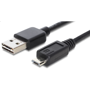 Delock Easy Usb 2.0 Kabel - Usb-A / Micro-B - Sort - 2 M