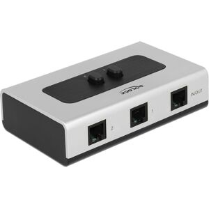 Delock Switch Rj11 - Manual Bidirectional - 2 Port