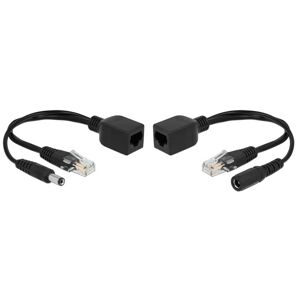 Delock - Passive Poe Rj45 / Dc Netværksadapter - 5.5 X 2.1 Mm