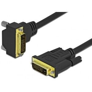 Delock Dvi-D Dual Link Kabel - Vinklet - 5 M