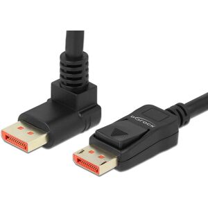 Delock Displayport 1.4 Kabel - 8k/60hz - 90° Opad Vinklet - 3 M