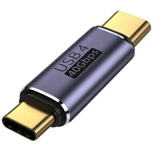 Usb-C Gen 3x2 Usb4 Han/han Adapter - 8k/120hz - 40gbps - 100w