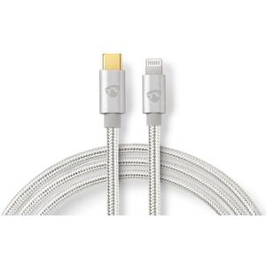 Usb-C Til Lightning Kabel - Mfi Apple Godkendt - Alu - 2 M