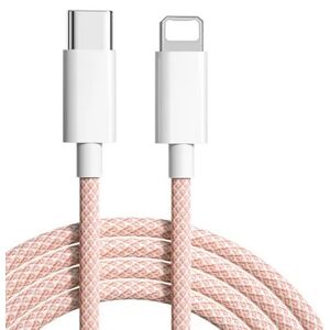 Usb-C Til Lightning Kabel - Pd 20w - Pink - 2 M