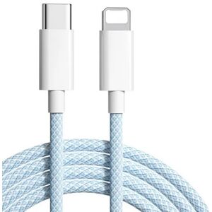 Usb-C Til Lightning Kabel - Pd 20w - Blå - 0.3 M